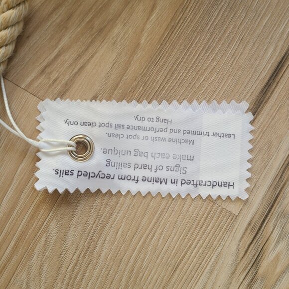 Sea Bags White on Navy Octopus Handbag Tote NWT - Picture 11 of 11